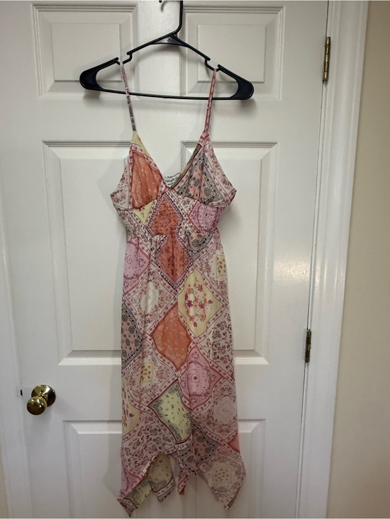 Almost Famous Dresses & Skirts - Boho Patchwork bandanna, print size large, almost famous dress